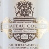 Chateau Coutet Premier Grand Cru Barsac-Sauternes 2006, 375ml